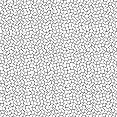 Fototapeta premium The lattice imitates a fish net with distorted lines