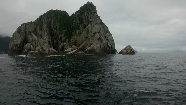 Large Rock in Kenai Fjord, Seward, Alaska