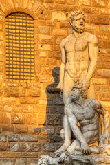Fototapeta na wymiar Statue in Italy