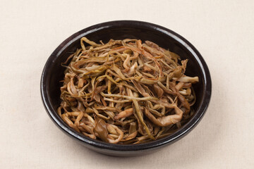 stem of taro. It is mainly used as a national street food.