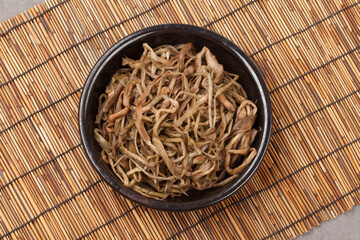 stem of taro. It is mainly used as a national street food.