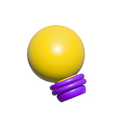 lamp illustration in 3d style. love lamp illustration in realistic style.