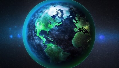 Fototapeta na wymiar World Ozone Day,International Day for preservation, Generative Ai