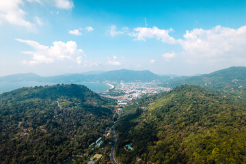 Fototapeta premium Phuket island,sea beach in summer on the island