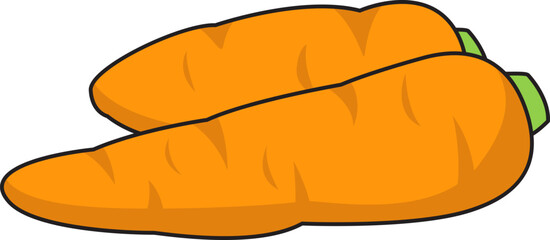 vegetables illustration, vector, healthy, organic, green, carrot, fruit, collection, design