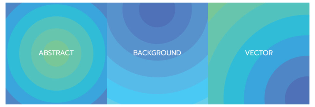 Set of Abstract vector background design.