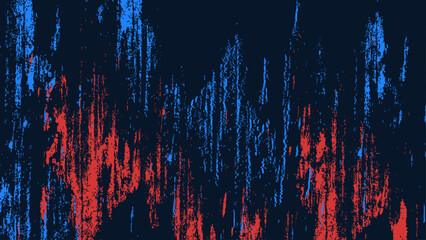 Abstract Red Blue In Black Grunge Texture Design Background