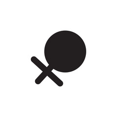Gender icon or logo isolated sign symbol vector illustration - high quality black style vector icons