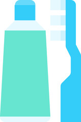 Toothpaste flat icon