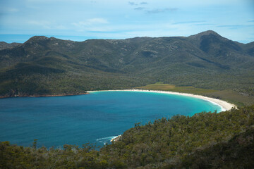 Fototapeta premium Wineglass bay in tasmania