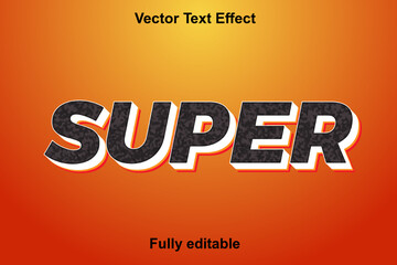 Editable 3d text effect styles