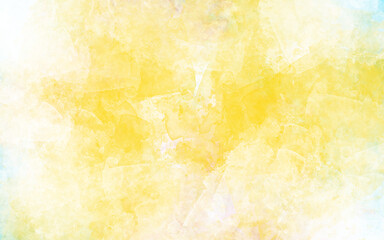 abstract yellow and white texture background with watercolor.