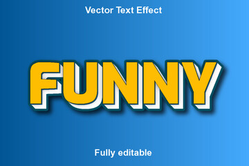 3D Funny Text Effect