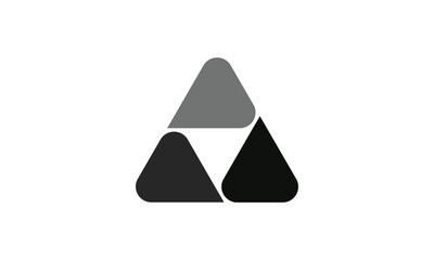 Triangle icon. sign design. Triangle up arrow or pyramid line art vector icon for apps and websites