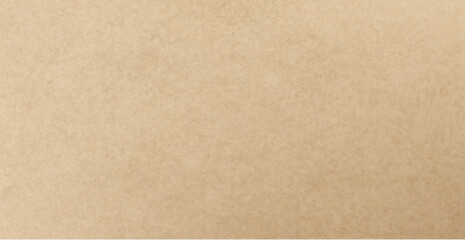 Background of brown kraft paper or cardboard texture. Abstract pattern of beige rough carton, old paper sheet, parchment or papyrus surface, vector realistic illustration