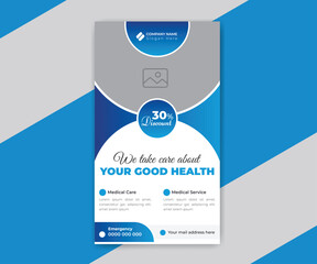 Medical healthcare instagram stories design template