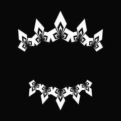 monochrome wallpaper patterned in op art style original modern design stylish and creative