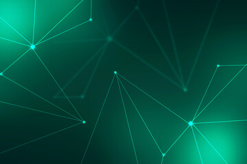 2d illustration Abstract futuristic electronic circuit technology background