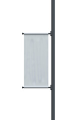 Street lamp post outdoor advertising pole banner 