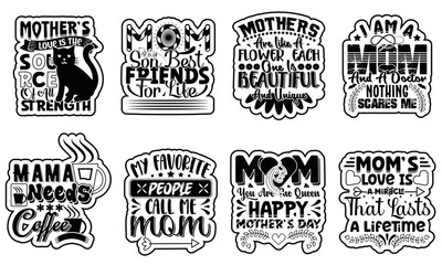 Fototapeta premium Mother's day t shirt design-22