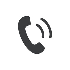Call, Phone Ring Isolated Vector Icon