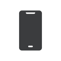 Modern Phone, Samrtphone Isolated Vector Icon