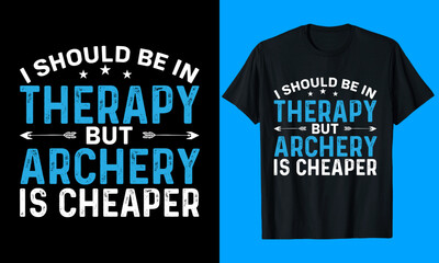 Coffee Archery, Archery T-Shirt Design