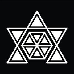 Illustration Geometric Shape Icon