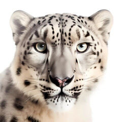 Naklejka premium snow leopard portrait