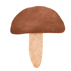Mushroom isolated illustration on white background