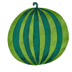 Watermelon isolated illustration on white background