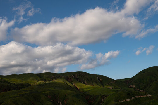 Clouds over Grimes Canyon, Moorpark, California