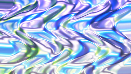 abstract liquid plasma background in blue and green tone