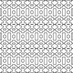 Repeating patterns of lines.  Black and white pattern for web page, textures, card, poster, fabric, textile.