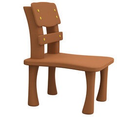 3d rendering chairs for additional ornaments or decorations and more