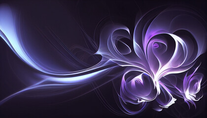 Generative AI, Ethereal Symphony: A Beautiful and Serene Abstract Wallpaper