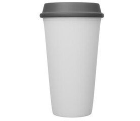 drink cup 3d render can be used for mockup and other purposes