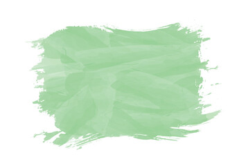 green watercolor vector brush painted ink stamp banner frame	