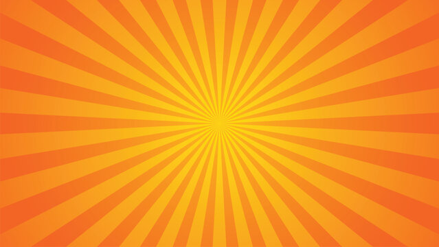 abstract background with yellow rays, Sunray vector background, YouTube thumbnail background, zoom-out background	
