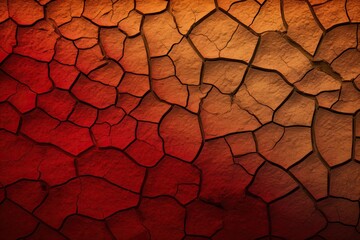 Cracked dried earth soil. Ground texture. Drought or dry land. Generative AI