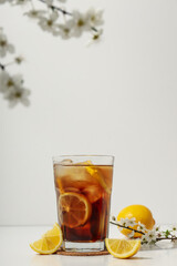 Ice tea - drink for refreshing in hot summer weather