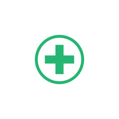 creative Medical white cross symbol