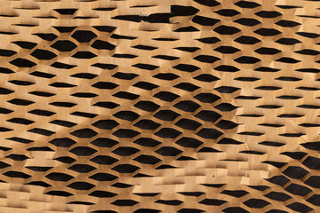 Decorative craft paper with cuts for packaging and decoration