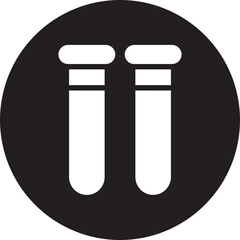 blood test glyph icon