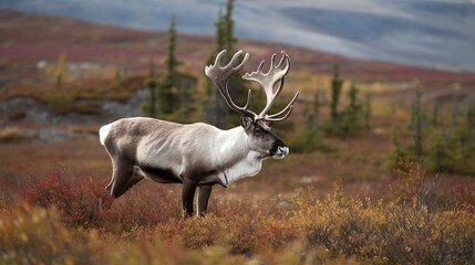 caribou in the wild generative ai
