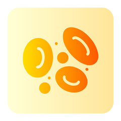 blood cells gradient icon