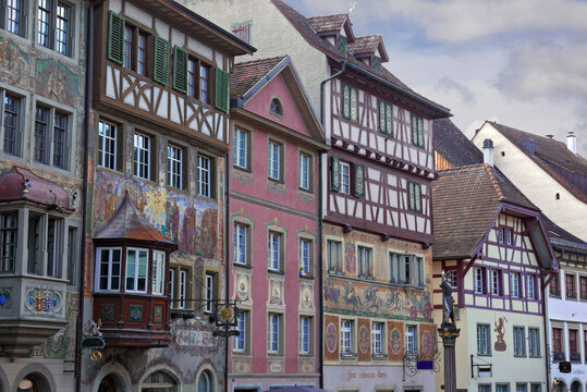 Stein am Rhein old house exterior