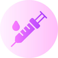 syringe gradient icon