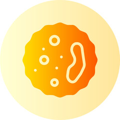 white blood cell gradient icon