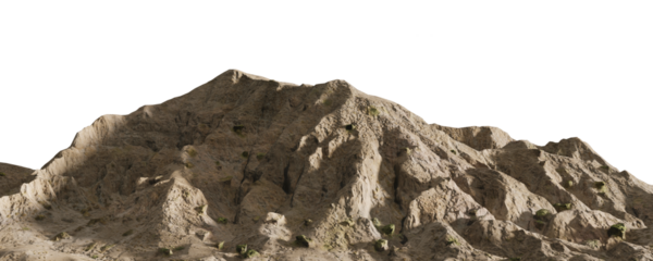 Rock on a transparent background